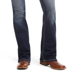 Jeans R.E.A.L Entwined Stretch Tiro Medio Corte De Bota 7 Jeans R.E.A.L Entwined Stretch Tiro Medio Corte De Bota -Ariat Mexico Sales 10017510 detail02