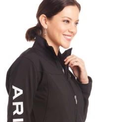 Chamarra Ariat New Team Softshell Negro -Ariat Mexico Sales 10019206 02