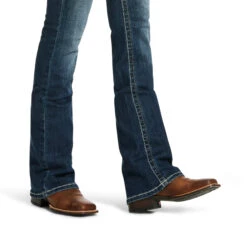 Jeans R.E.A.L Entwined Festival Stretch Tiro Medio Corte De Bota -Ariat Mexico Sales 10025286 03