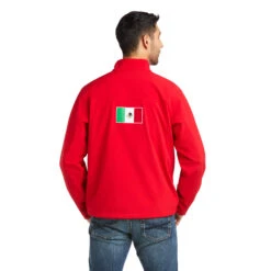 Chamarra Ariat New Team Softshell México Rojo -Ariat Mexico Sales 10033525 back