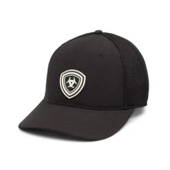 Gorra Ariat Shield Logo Negra