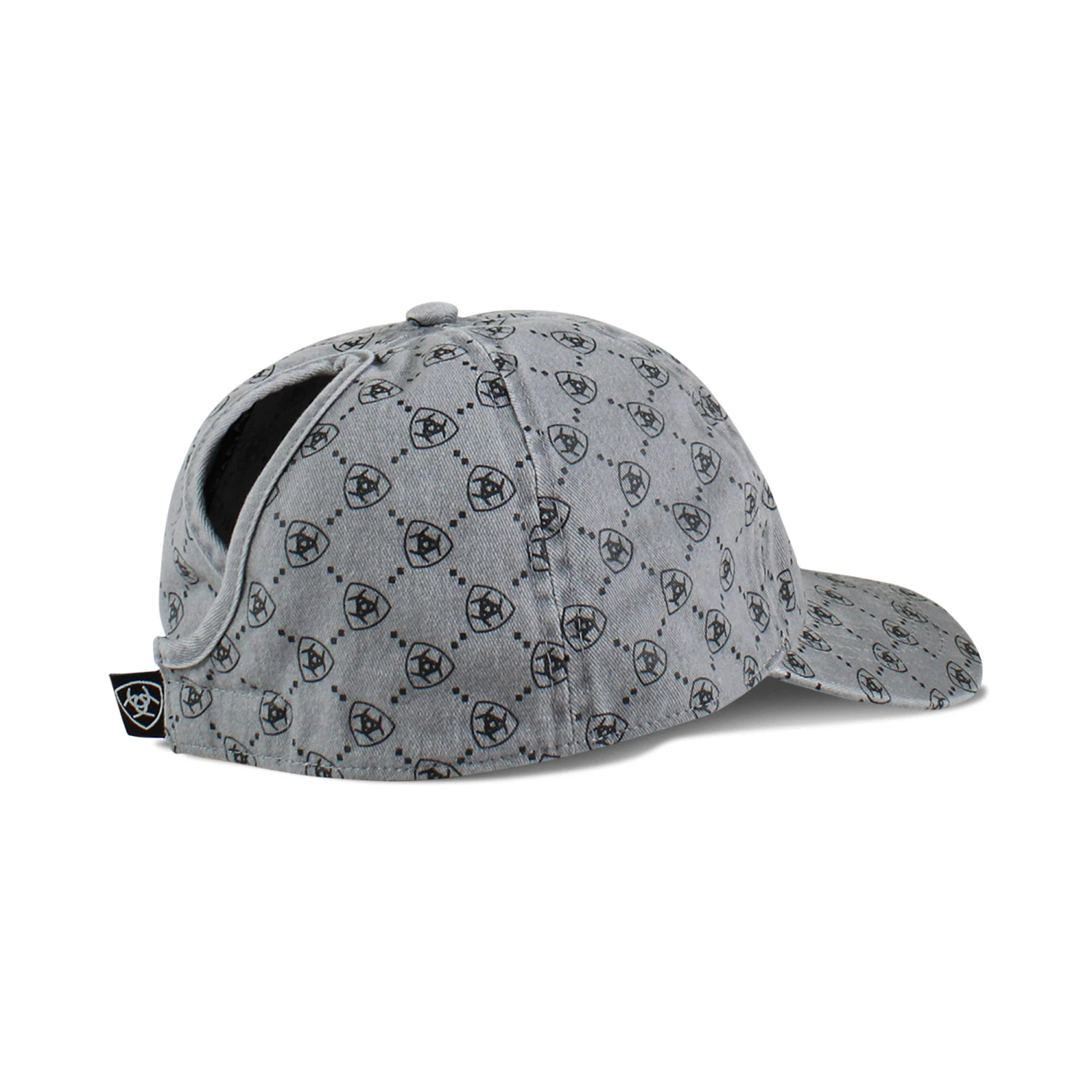 Gorra Ariat Ponyflo Gris 2 Gorra Ariat Ponyflo Gris - Image 2