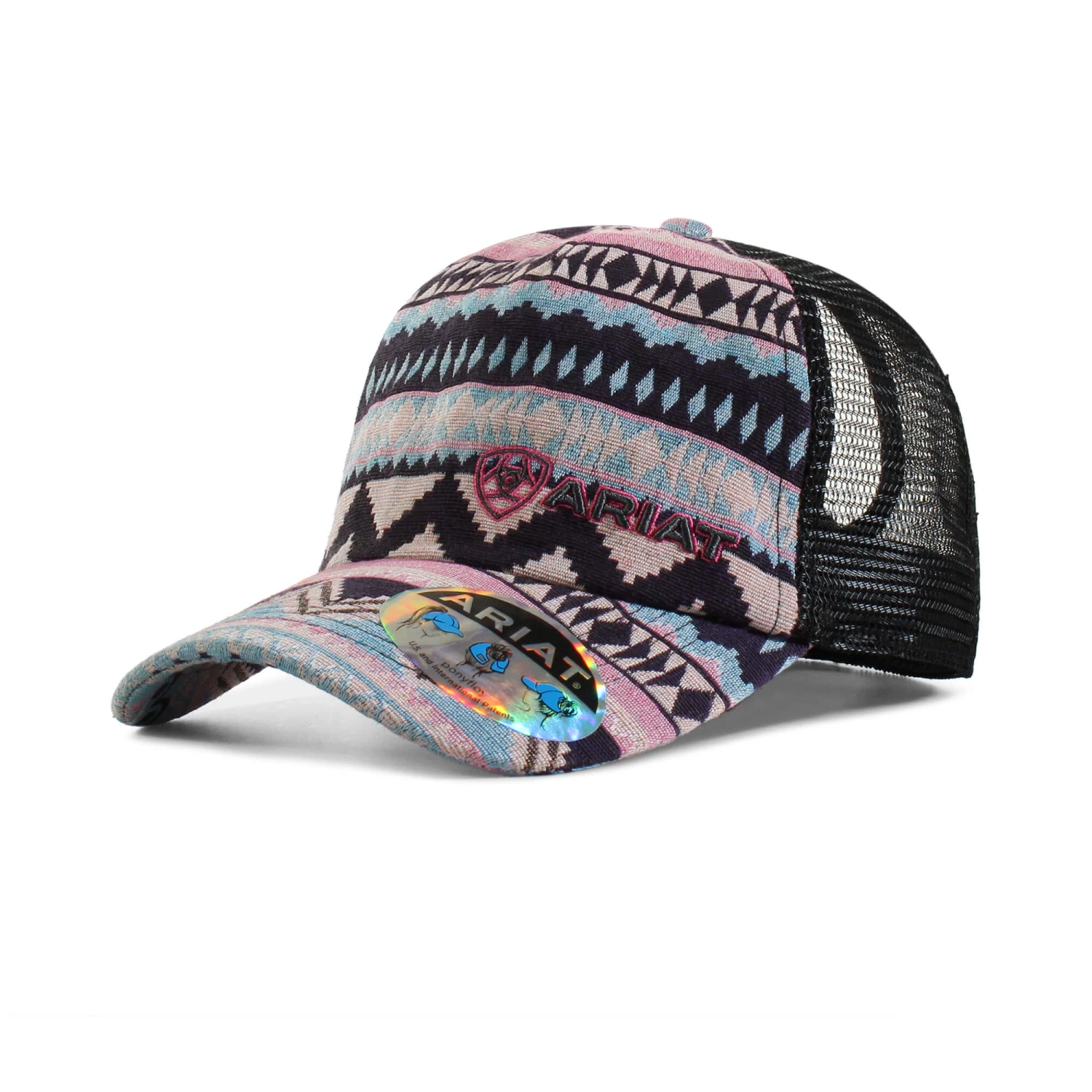 Gorra Ariat Con Estampado De Rayas En Zigzag 1 Gorra Ariat Con Estampado De Rayas En Zigzag