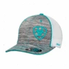 Gorra Ariat Gris Con Escudo Turquesa