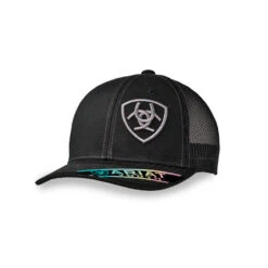Gorra Ariat Infantil Offset Shield Negro