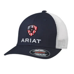 Gorra Ariat Escudo Bandera U.S.A