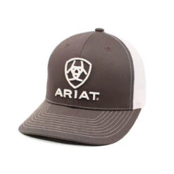 Gorra Ariat Escudo Gris