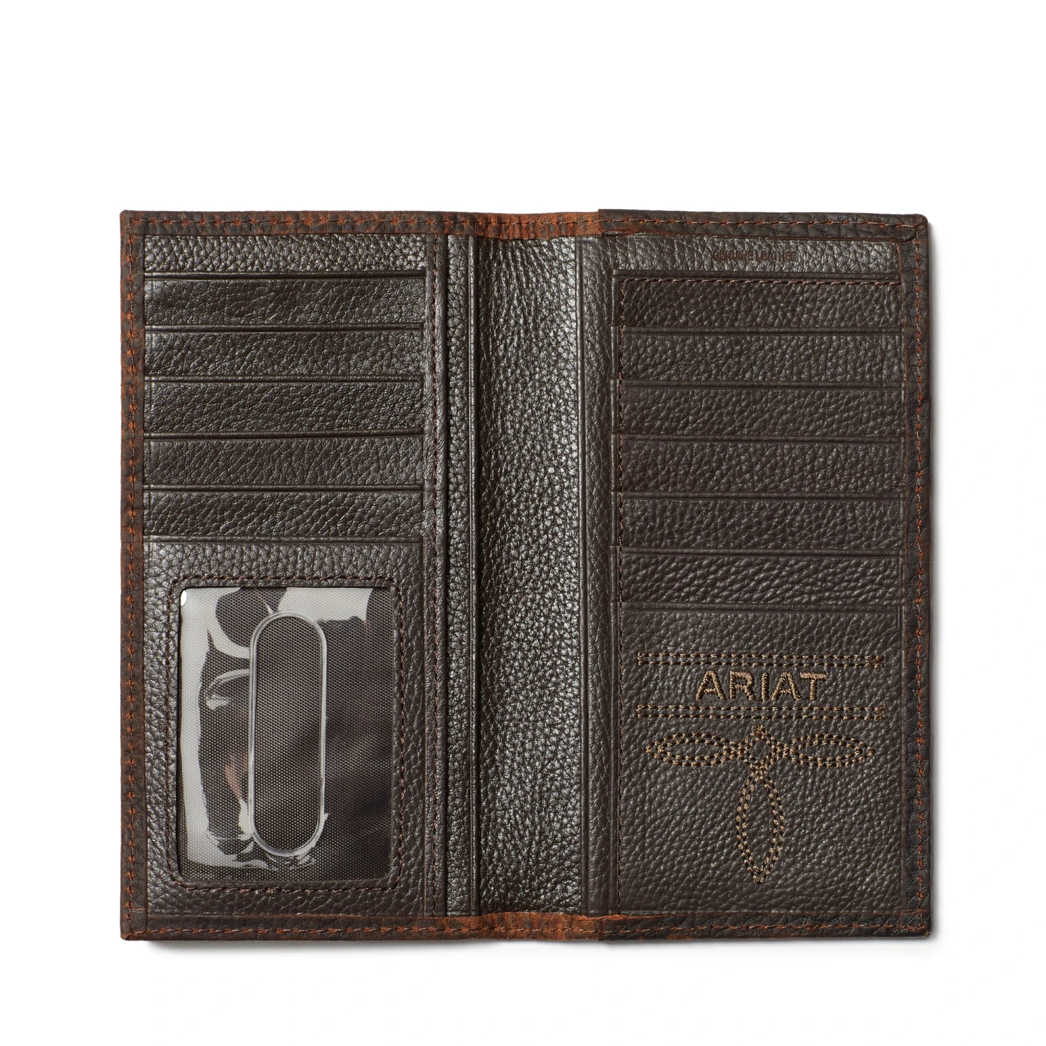 Cartera Ariat Con Solapa Y Esquinas De Filigrana 2 Cartera Ariat Con Solapa Y Esquinas De Filigrana - Image 2