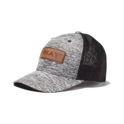 Gorra Ariat Parche De Cuero