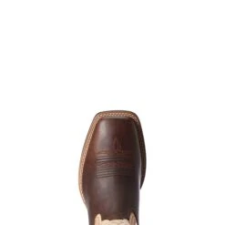 Bota Vaquera Amos -Ariat Mexico Sales F20 MNS WEST 10034045 toe