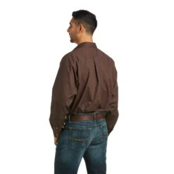 Camisa Merce Corte Clásico Botón A Presión -Ariat Mexico Sales F21 MNS WEST 10036926 back