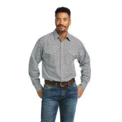 Camisa Marquez Corte Clásico Botón A Presión