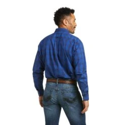 Camisa Relentless Intesity Stretch Corte Clásico -Ariat Mexico Sales F21 MNS WEST 10036971 back