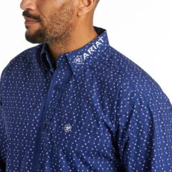Camisa Ariat Team Wolf Corte Fitted -Ariat Mexico Sales F21 MNS WEST 10038089 detail01