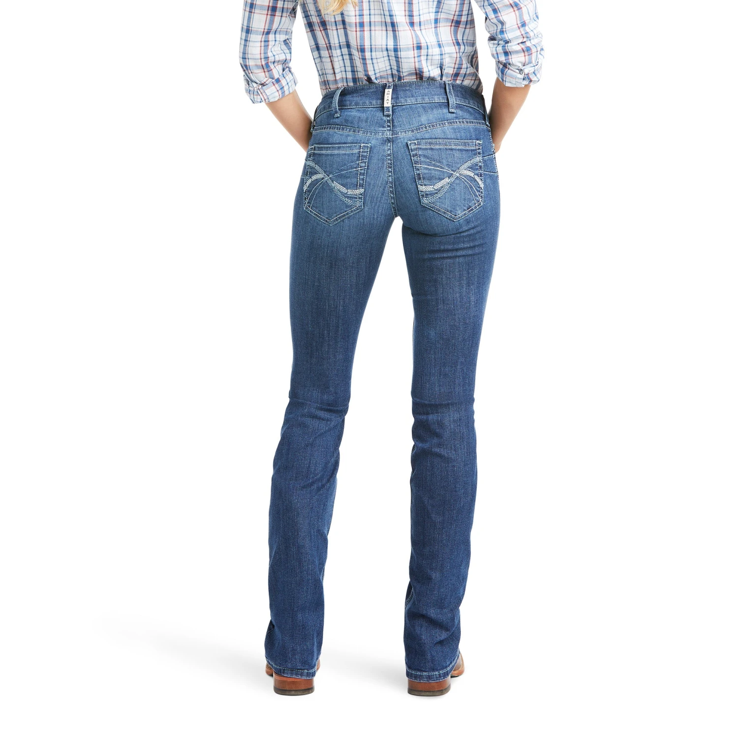 Jeans R.E.A.L. Kylee Tiro Medio Corte De Bota 2 Jeans R.E.A.L. Kylee Tiro Medio Corte De Bota - Image 2