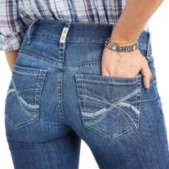 Jeans R.E.A.L. Kylee Tiro Medio Corte De Bota 9 Jeans R.E.A.L. Kylee Tiro Medio Corte De Bota -Ariat Mexico Sales F21 WMS WEST 10037958 detail02