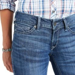Jeans R.E.A.L. Kylee Tiro Medio Corte De Bota 8 Jeans R.E.A.L. Kylee Tiro Medio Corte De Bota -Ariat Mexico Sales F21 WMS WEST 10037958 detail03