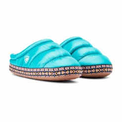 Pantufla Infantil Crius Clog Turquoise -Ariat Mexico Sales F22 GLS WEST 10043045 pair