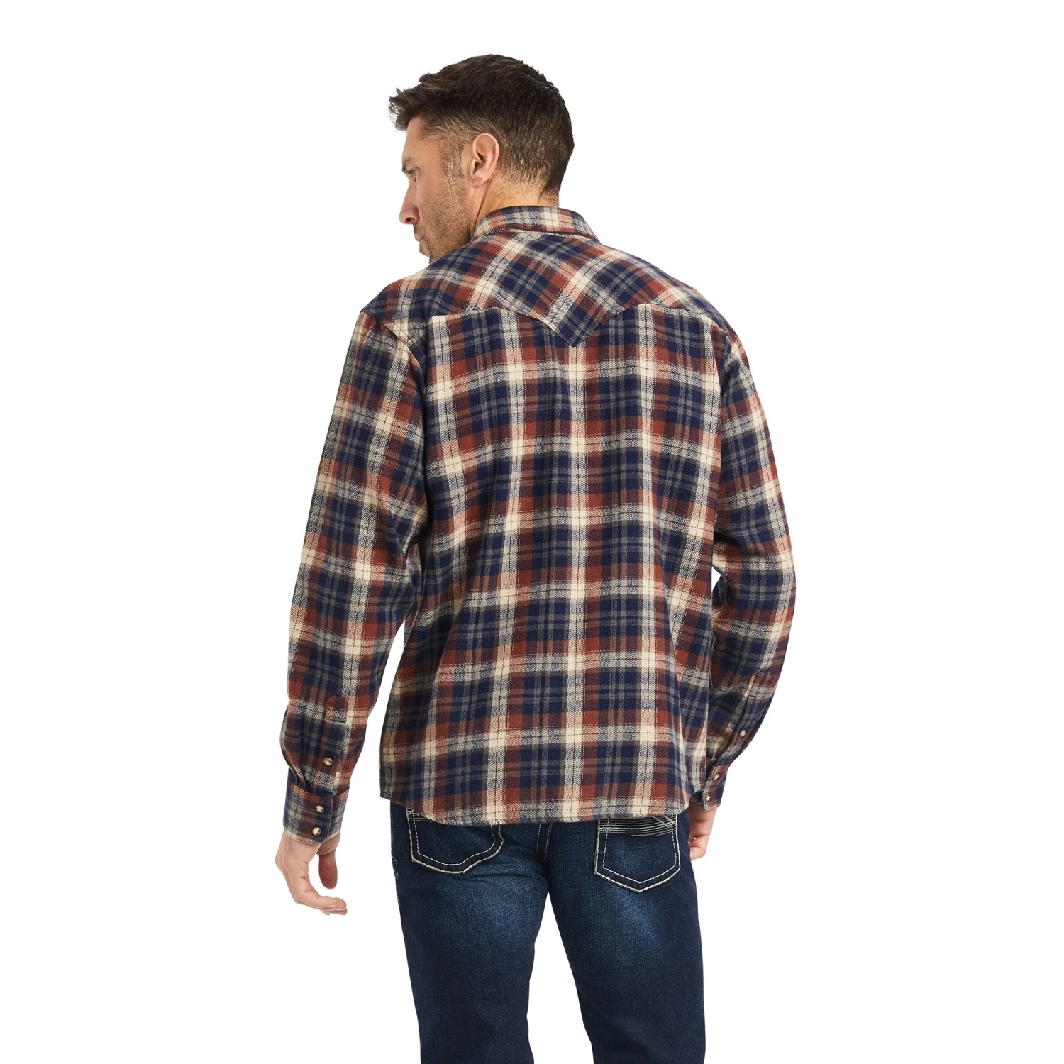 Camisa Ariat Hendrik Corte Retro Botón A Presión 3 Camisa Ariat Hendrik Corte Retro Botón A Presión - Image 3