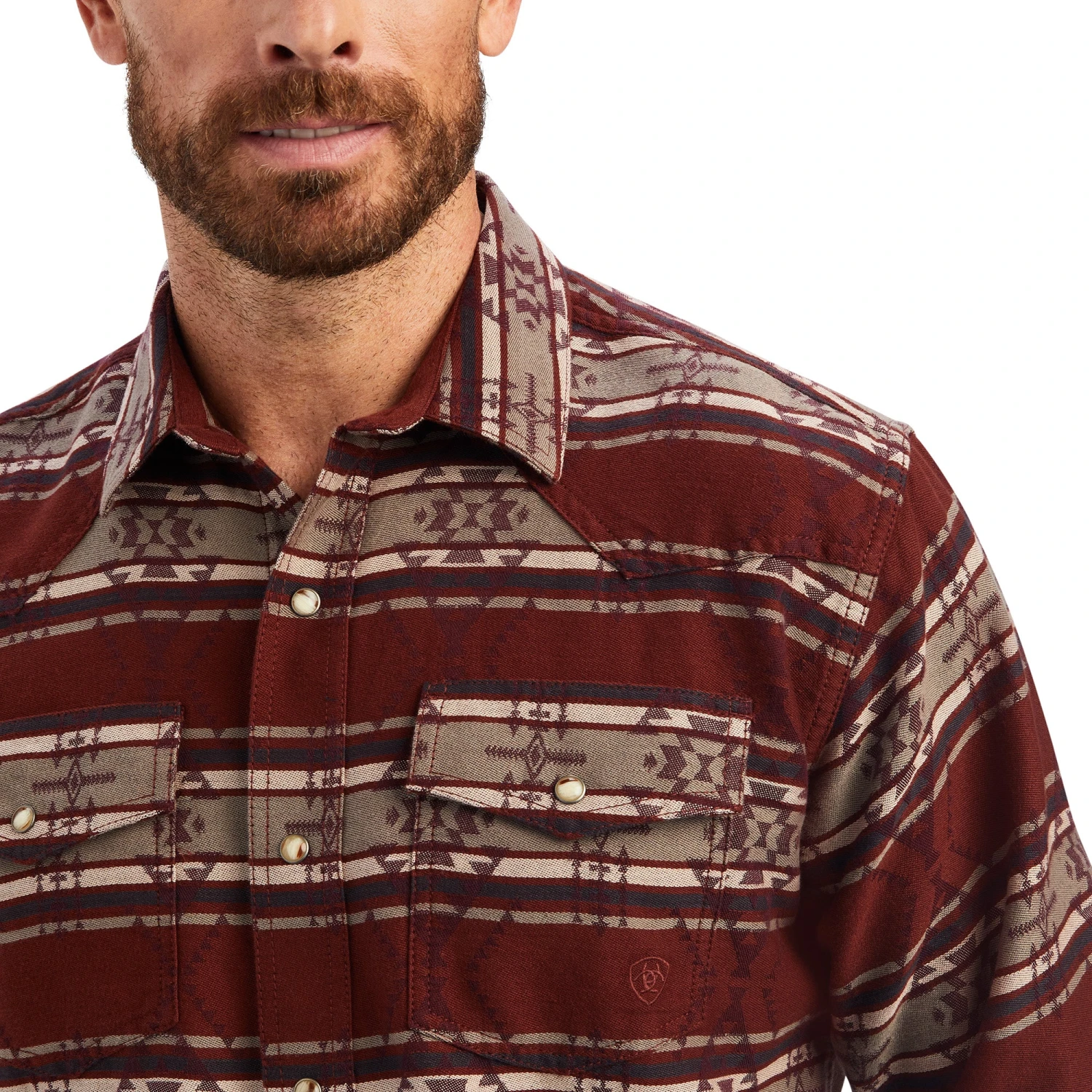 Camisa Ariat Hendrie Corte Retro Botón A Presión 2 Camisa Ariat Hendrie Corte Retro Botón A Presión - Image 2