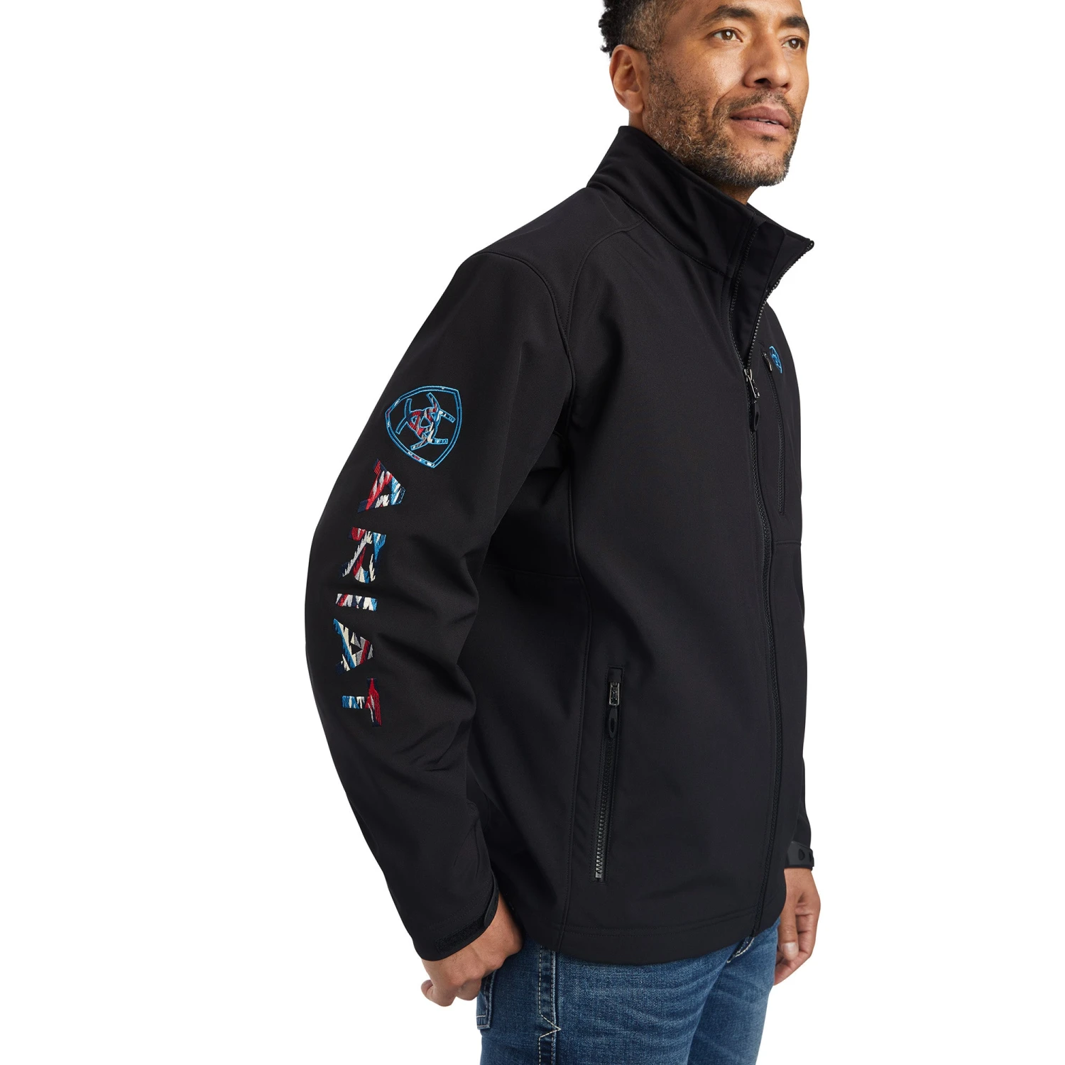 Chamarra Ariat Softshell Logo 2.0 Chimayo 3 Chamarra Ariat Softshell Logo 2.0 Chimayo - Image 3