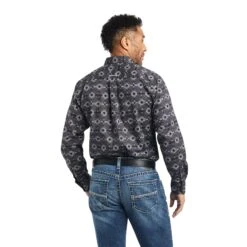 Camisa Ariat Weldon Stretch Corte Fitted -Ariat Mexico Sales F22 MNS WEST 10042264 back