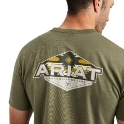 Playera Ariat Hexafill Military 6 Playera Ariat Hexafill Military -Ariat Mexico Sales F22 MNS WEST 10042764 detail01
