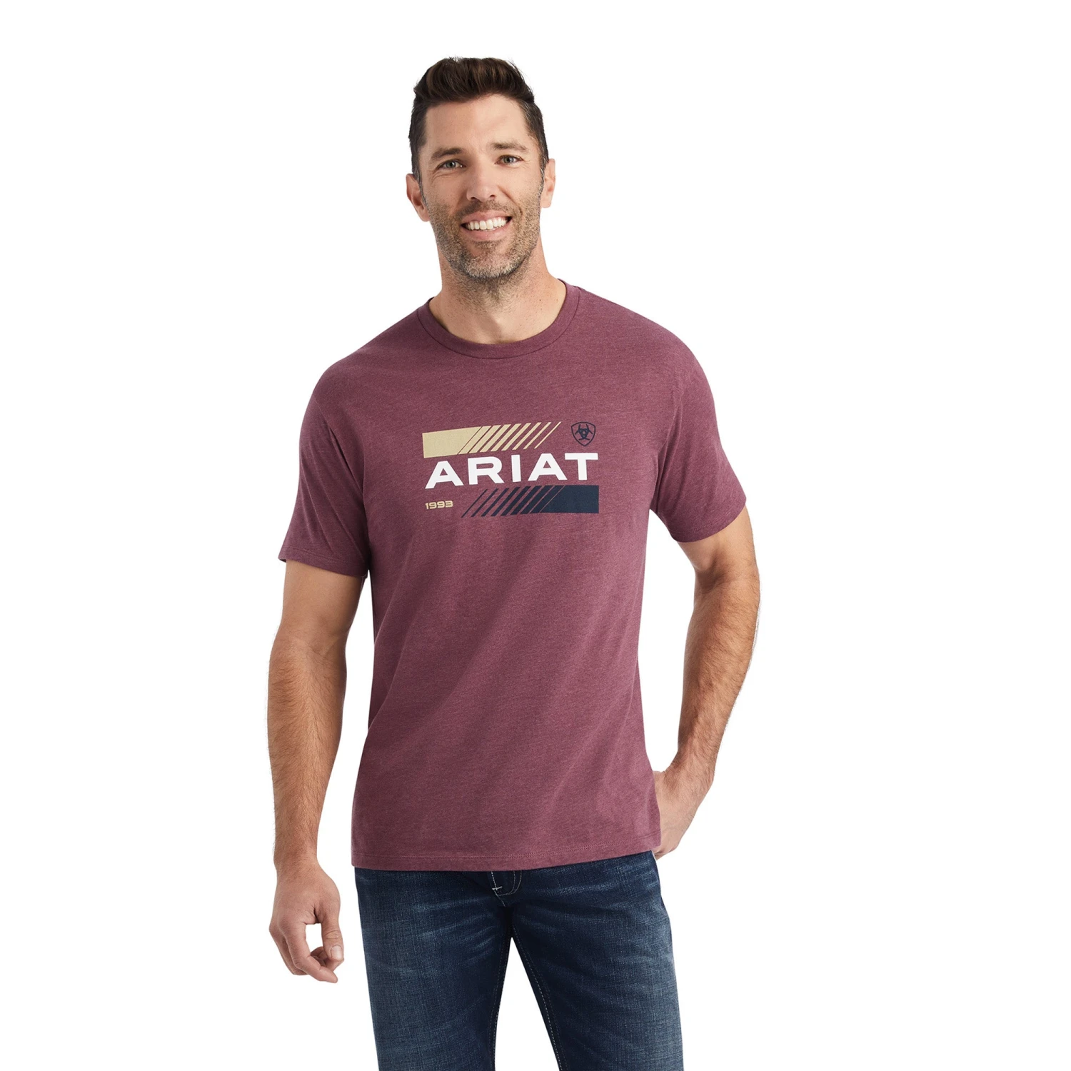 Playera Ariat Octane Stack 1 Playera Ariat Octane Stack