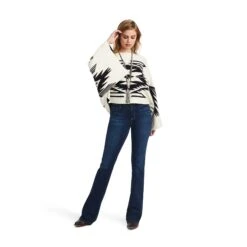 Suéter Poncho Ariat Chimayo -Ariat Mexico Sales F22 WMS WEST 10042145 full