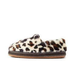 Pantufla Ariat Snuggle Cream Leopard 7 Pantufla Ariat Snuggle Cream Leopard -Ariat Mexico Sales F22 WMS WEST 10043030 side