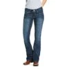 Jeans R.E.A.L. Shayla Tiro Medio Corte De Bota