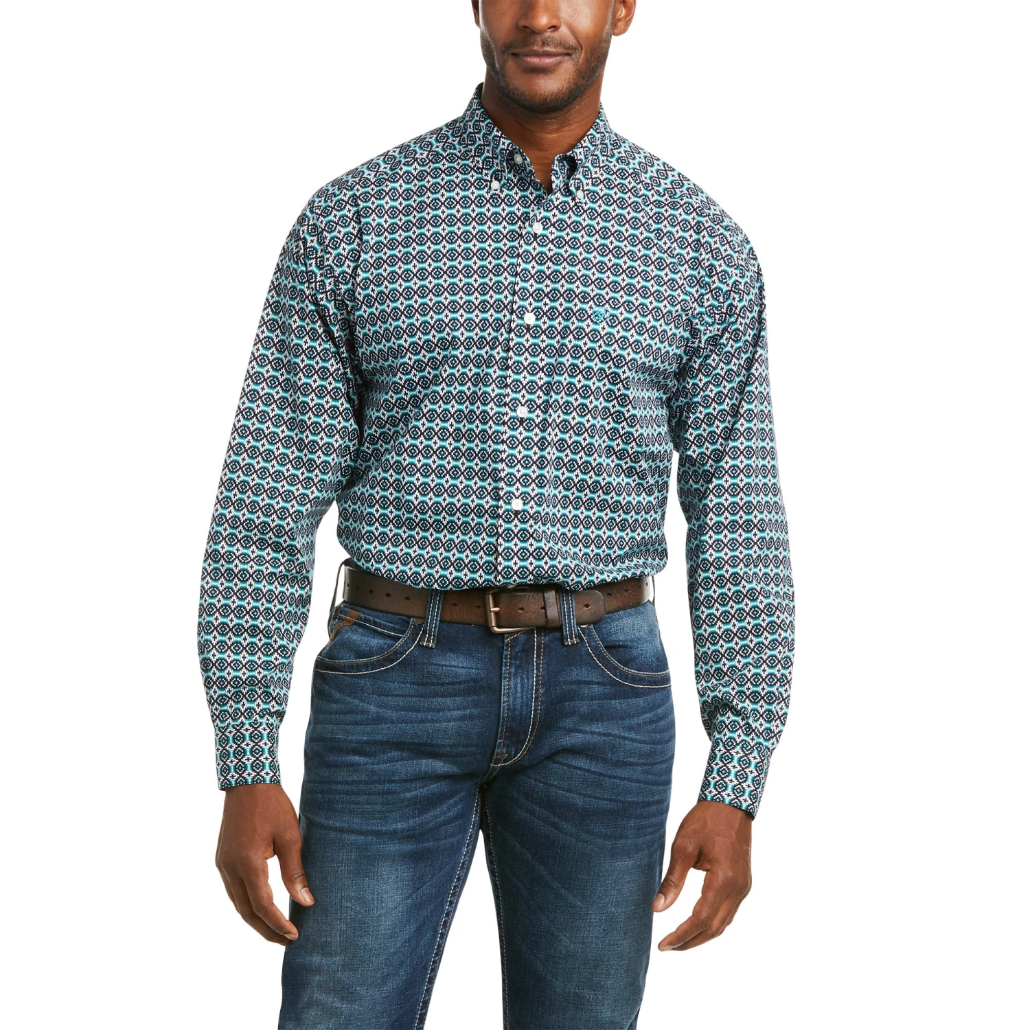 Camisa Ariat Paden Stretch Corte Clásico 1 Camisa Ariat Paden Stretch Corte Clásico