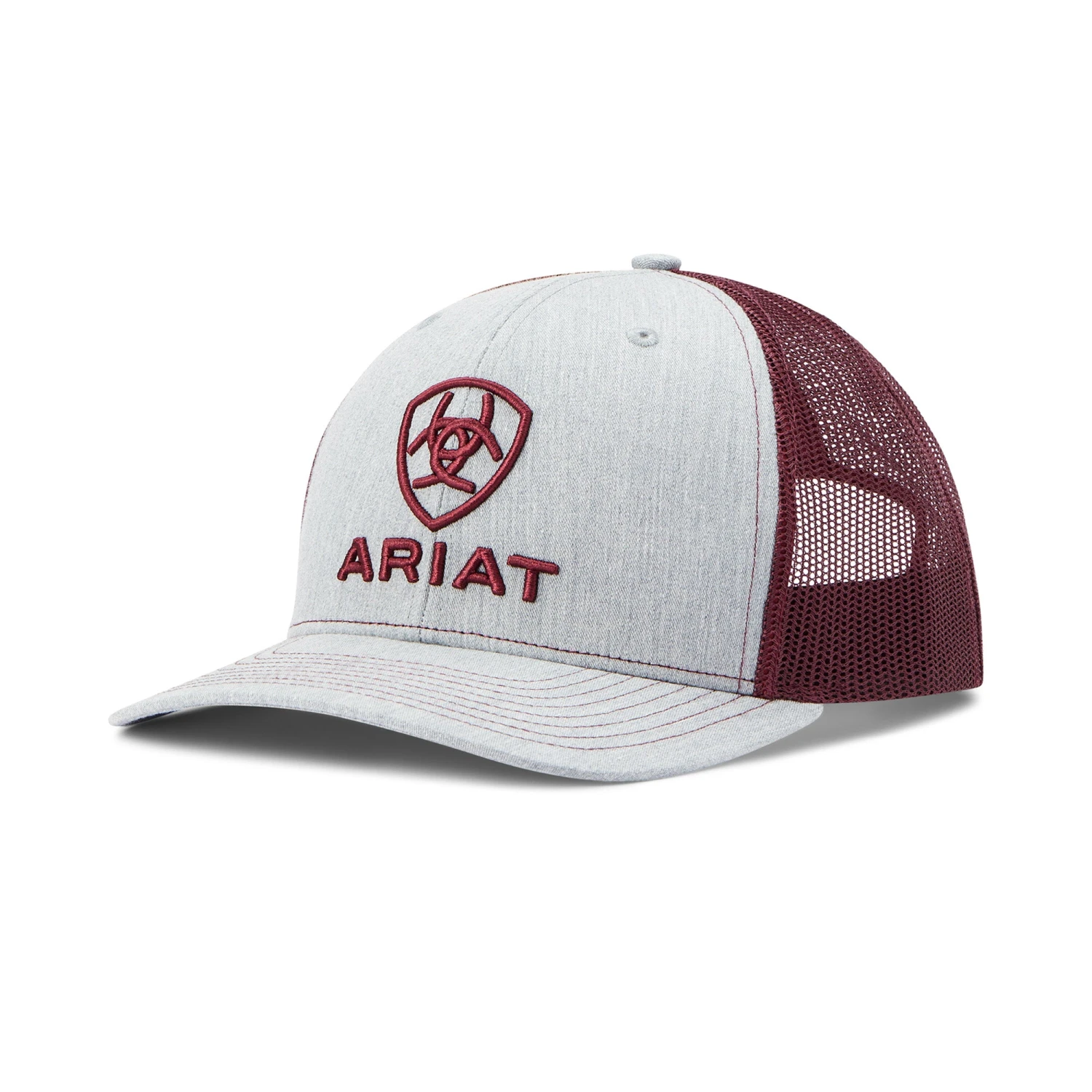 Gorra Ariat Embroidery Burgundy 1 Gorra Ariat Embroidery Burgundy
