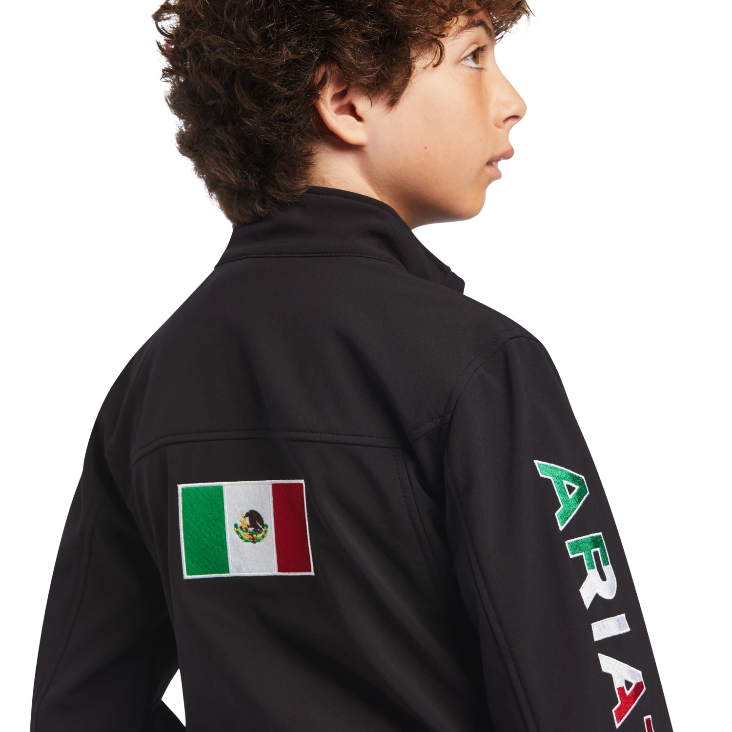 Chamarra Infantil Unisex Ariat New Team Softshell México 2 Chamarra Infantil Unisex Ariat New Team Softshell México - Image 2