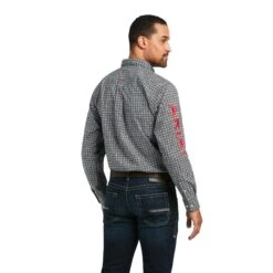 Camisa Ariat Team Russ Corte Fitted -Ariat Mexico Sales S22 MNS WEST 10039238 back