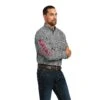 Camisa Ariat Team Russ Corte Fitted