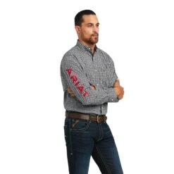 Camisa Ariat Team Russ Corte Fitted