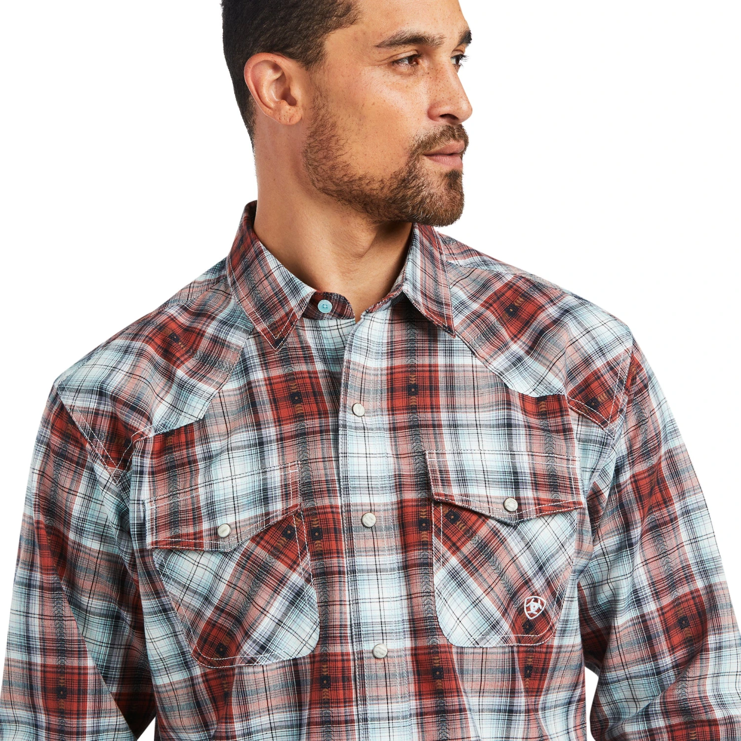 Camisa Ariat Hugh Corte Retro Botón A Presión 2 Camisa Ariat Hugh Corte Retro Botón A Presión - Image 2