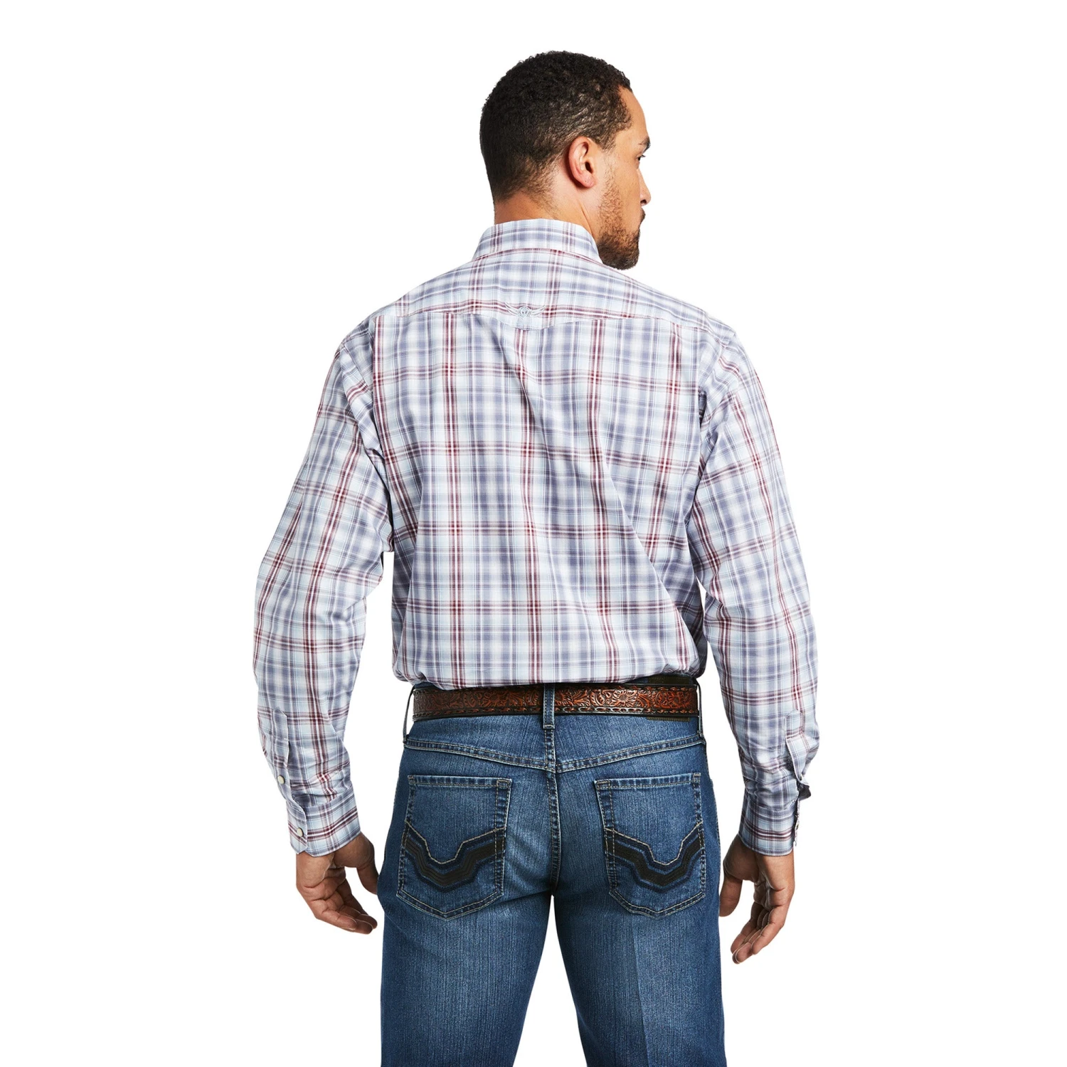 Camisa Relentless Steely Stretch Corte Clásico Botón A Presión 3 Camisa Relentless Steely Stretch Corte Clásico Botón A Presión - Image 3