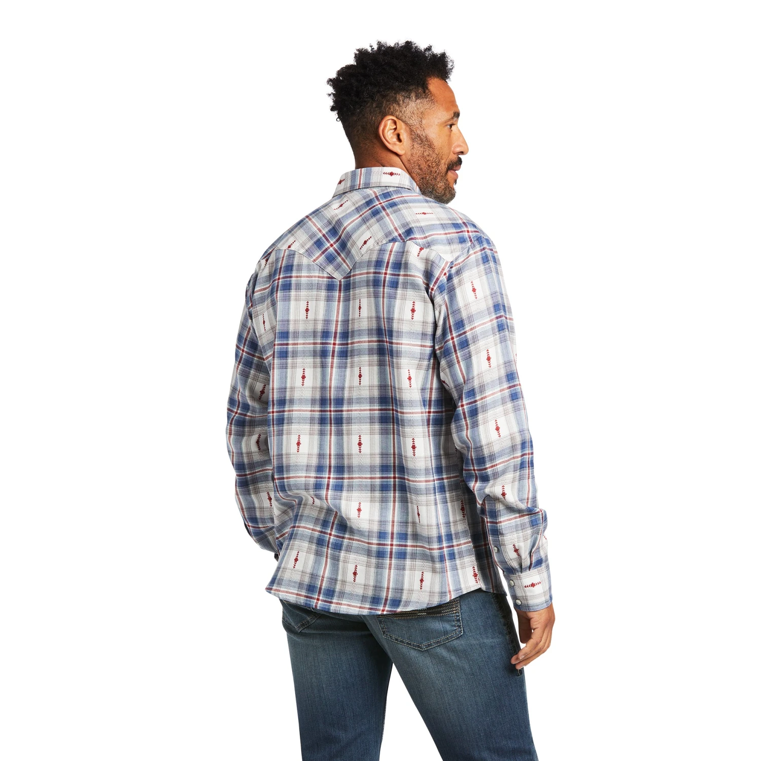 Camisa Ariat Hutton Corte Retro Botón A Presión 4 Camisa Ariat Hutton Corte Retro Botón A Presión - Image 4