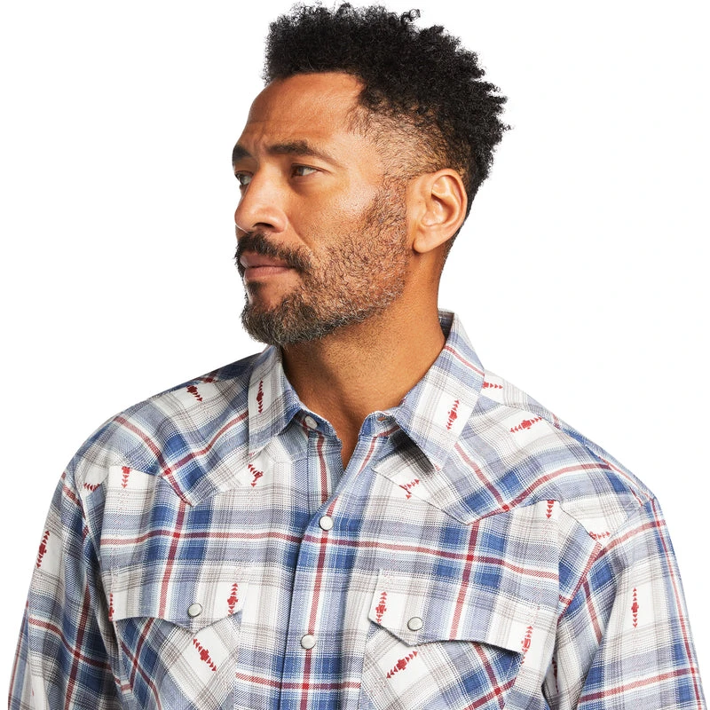 Camisa Ariat Hutton Corte Retro Botón A Presión 2 Camisa Ariat Hutton Corte Retro Botón A Presión - Image 2