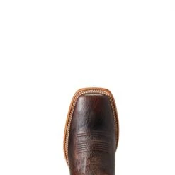 Bota Vaquera Parada Warm Clay -Ariat Mexico Sales S22 MNS WEST 10040326 toe