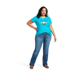 Playera Ariat Pacific Steerhead -Ariat Mexico Sales S22 WMS WEST 10039570 detail01 plus