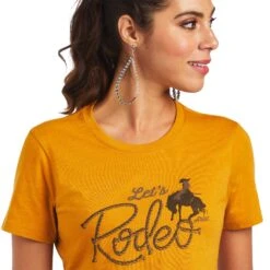 Playera Ariat Let's Rodeo -Ariat Mexico Sales S22 WMS WEST 10040961 detail01