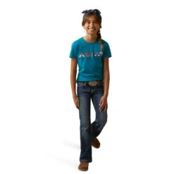 Playera Ariat Infantil R.E.A.L. Boot Kickin' -Ariat Mexico Sales S23 GLS WEST 10043629 full
