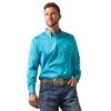 Camisa Team Logo Twill Blue Bird Corte Clásico