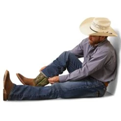 Camisa Libre De Arrugas Solid Pinpoint Oxford Corte Clásico -Ariat Mexico Sales S23 MNS WEST 10043583 detail01