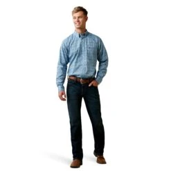 Camisa Ariat Iverson Corte Fitted -Ariat Mexico Sales S23 MNS WEST 10043636 full