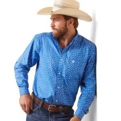Camisa Ariat Leeland Corte Fitted