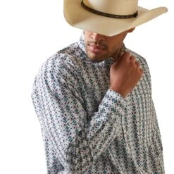 Camisa Ariat Nolan Corte Clásico -Ariat Mexico Sales S23 MNS WEST 10043698 detail01